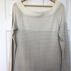 White House Black Market Scoop Neck Sweater